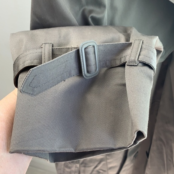 London Fog Towne twilltrench coat spring / winter, warm zip out liner EUC - Picture 7 of 14